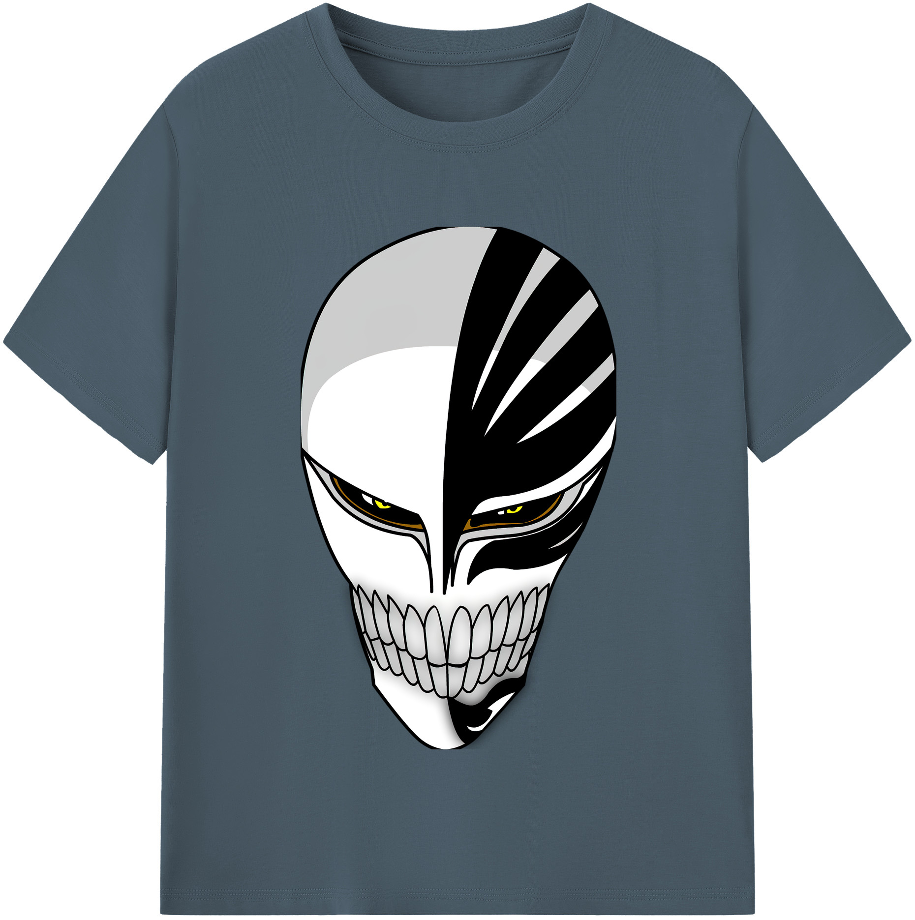 （画像用） ブリーチ 黒崎一護（くろさき いちご）BLEACH Kurosaki Ichigo 綿100％半袖Tシャツ（フロントプリント）